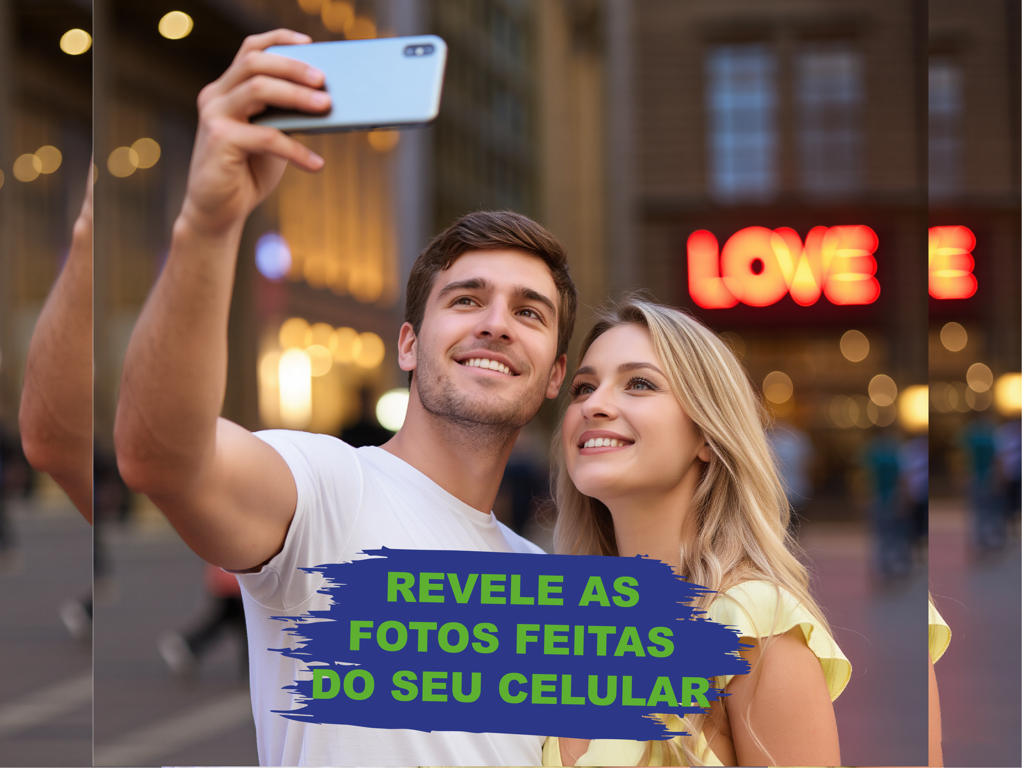 Mulher segurando fotos impressas de alta qualidade do FotografeMais